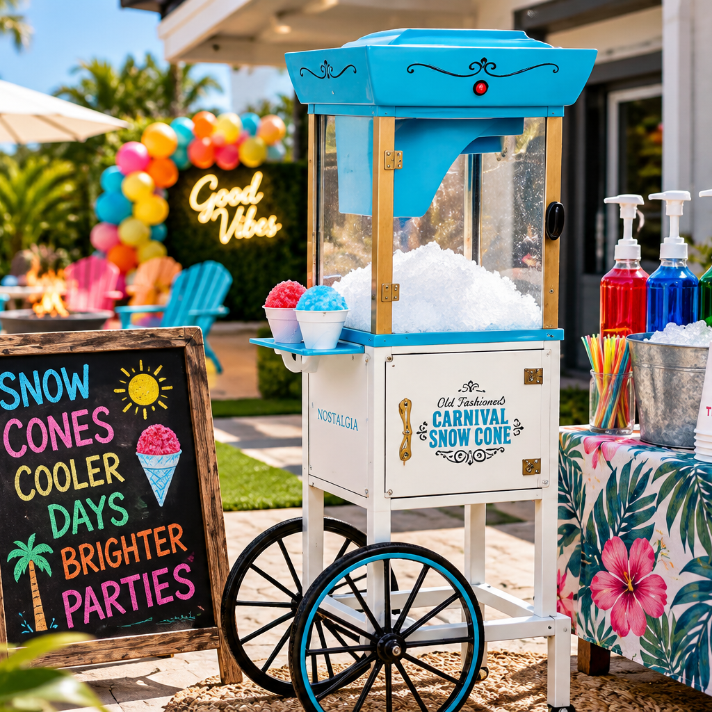 Snow Cone Machine Rental